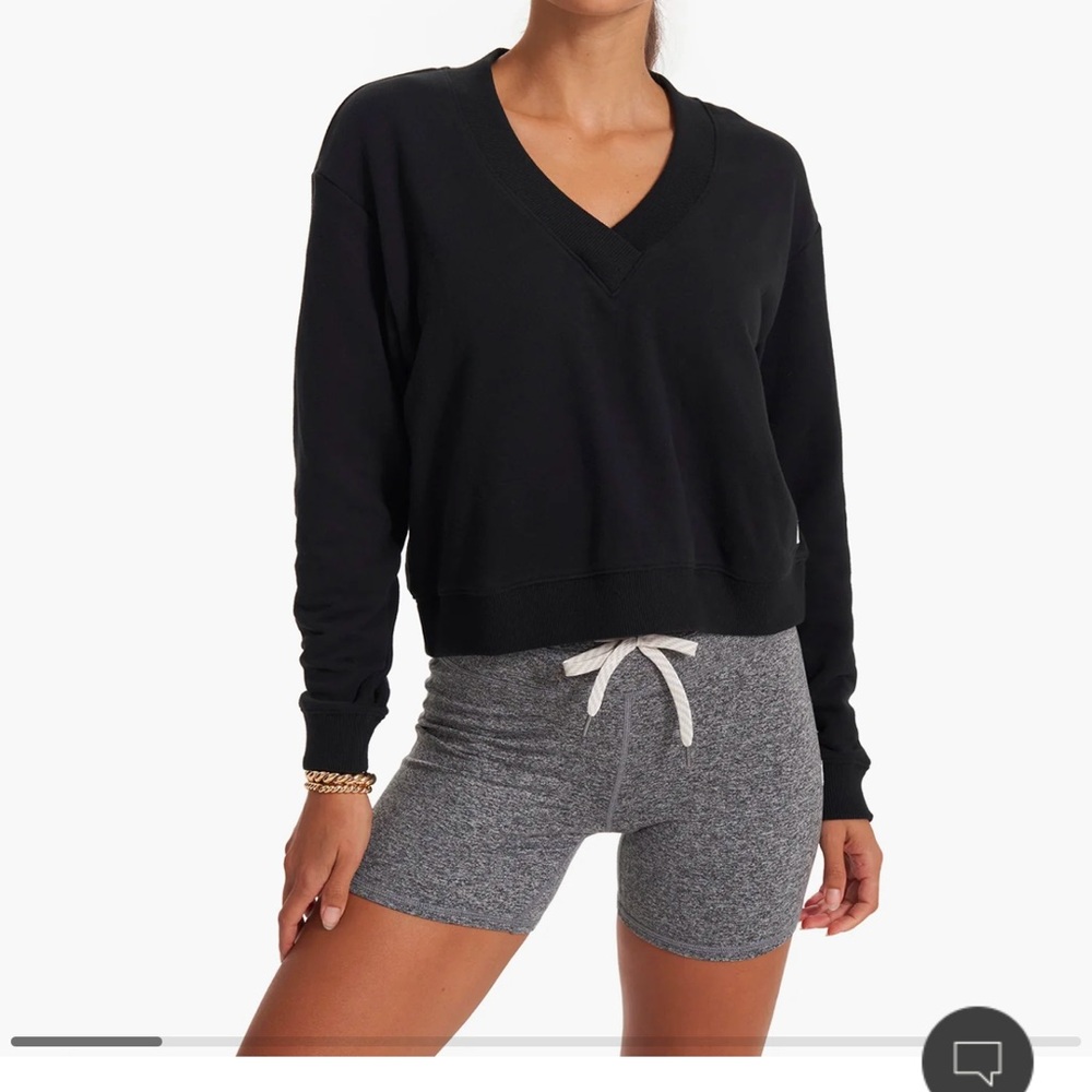 Vuori women’s Sedona v neck- black size xs
